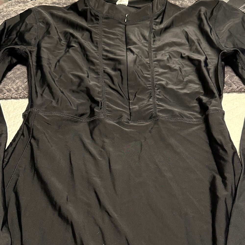 NWT Women’s Black Long-Sleeve Athletic wear dress. Size Medium.